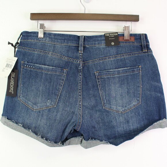 Blank NYC The Fulton Roll Up Jean Short Size‎ 14W - Picture 3 of 5